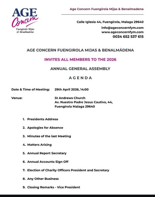 Announcement of Annual General Meeting