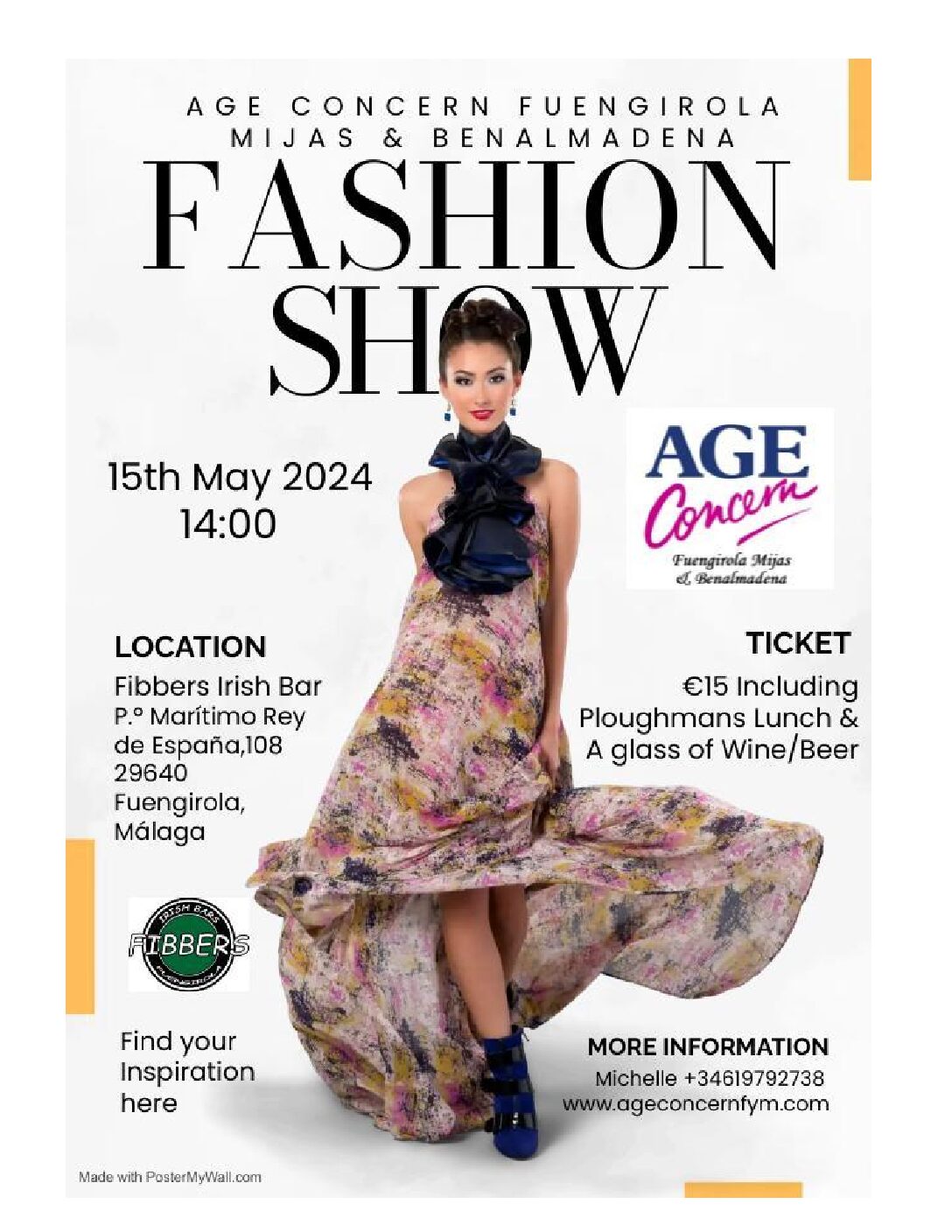 Charity Fashion Show 15th May 2024